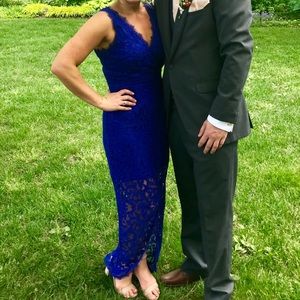 Blue lace size 6 Venus dress